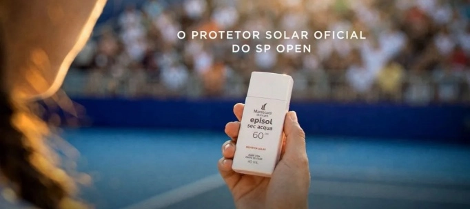 Divulgação do SP Open 2026 com as marcas Mantecorp e Episol